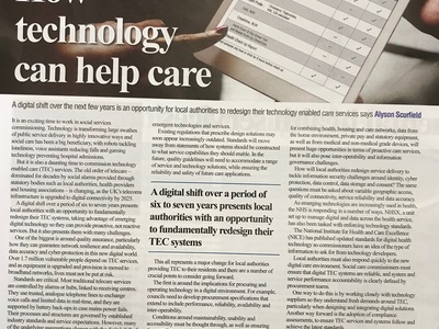 How Technology Can Help Care